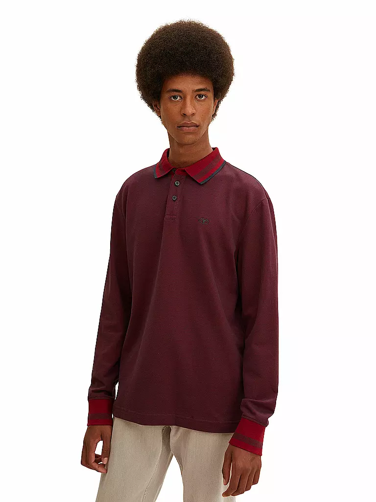 TOM TAILOR | Poloshirt | rot