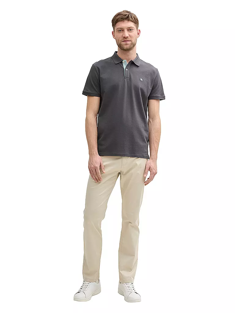 TOM TAILOR | Poloshirt | grau