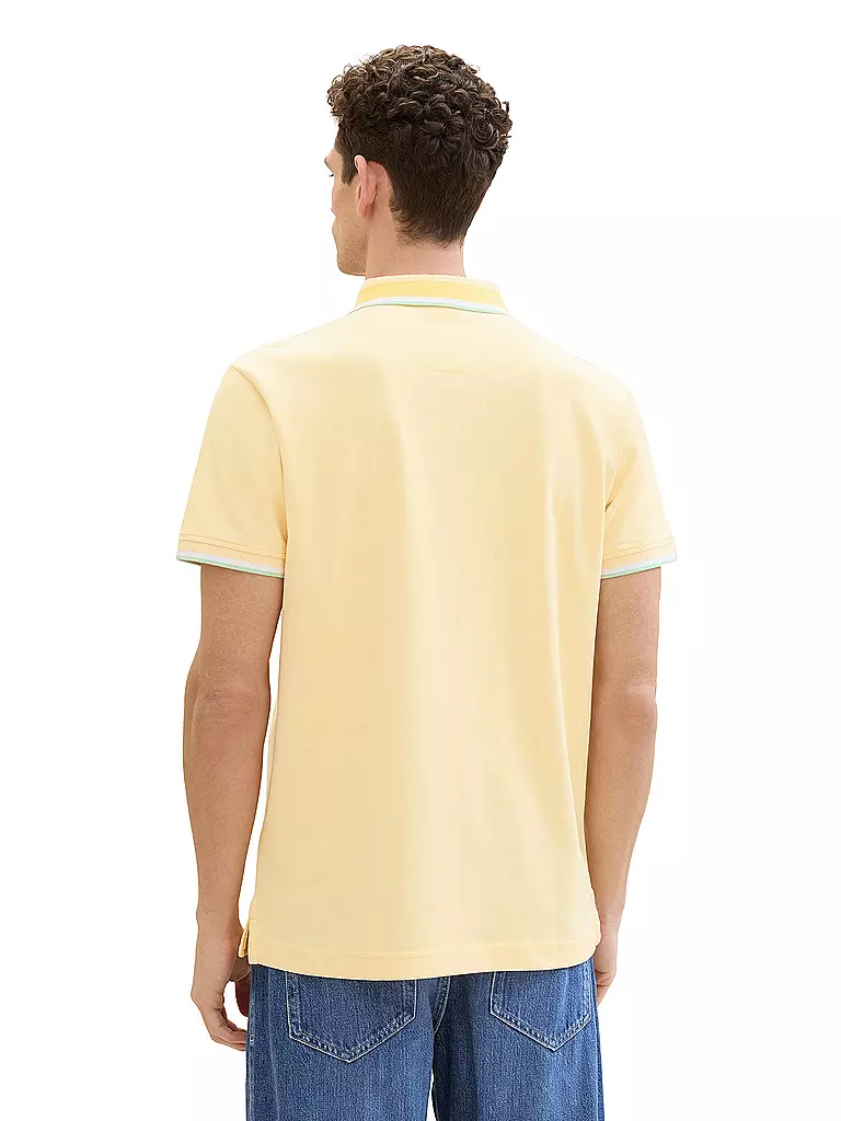 TOM TAILOR | Poloshirt | gelb