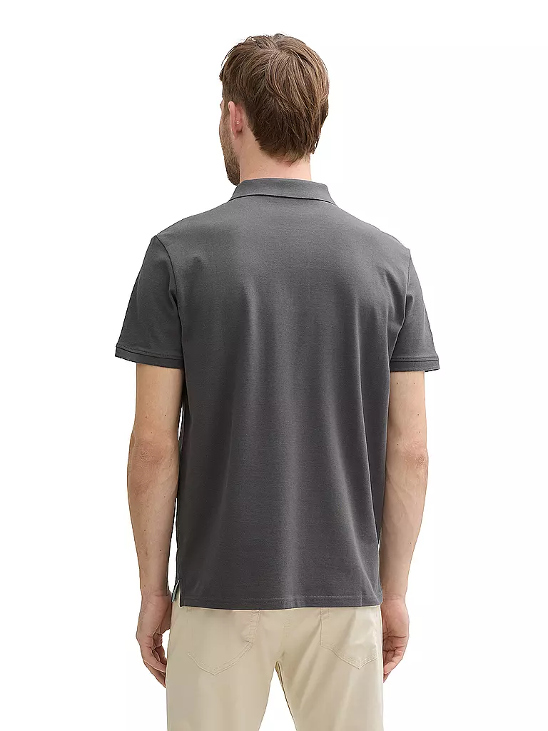 TOM TAILOR | Poloshirt | grau