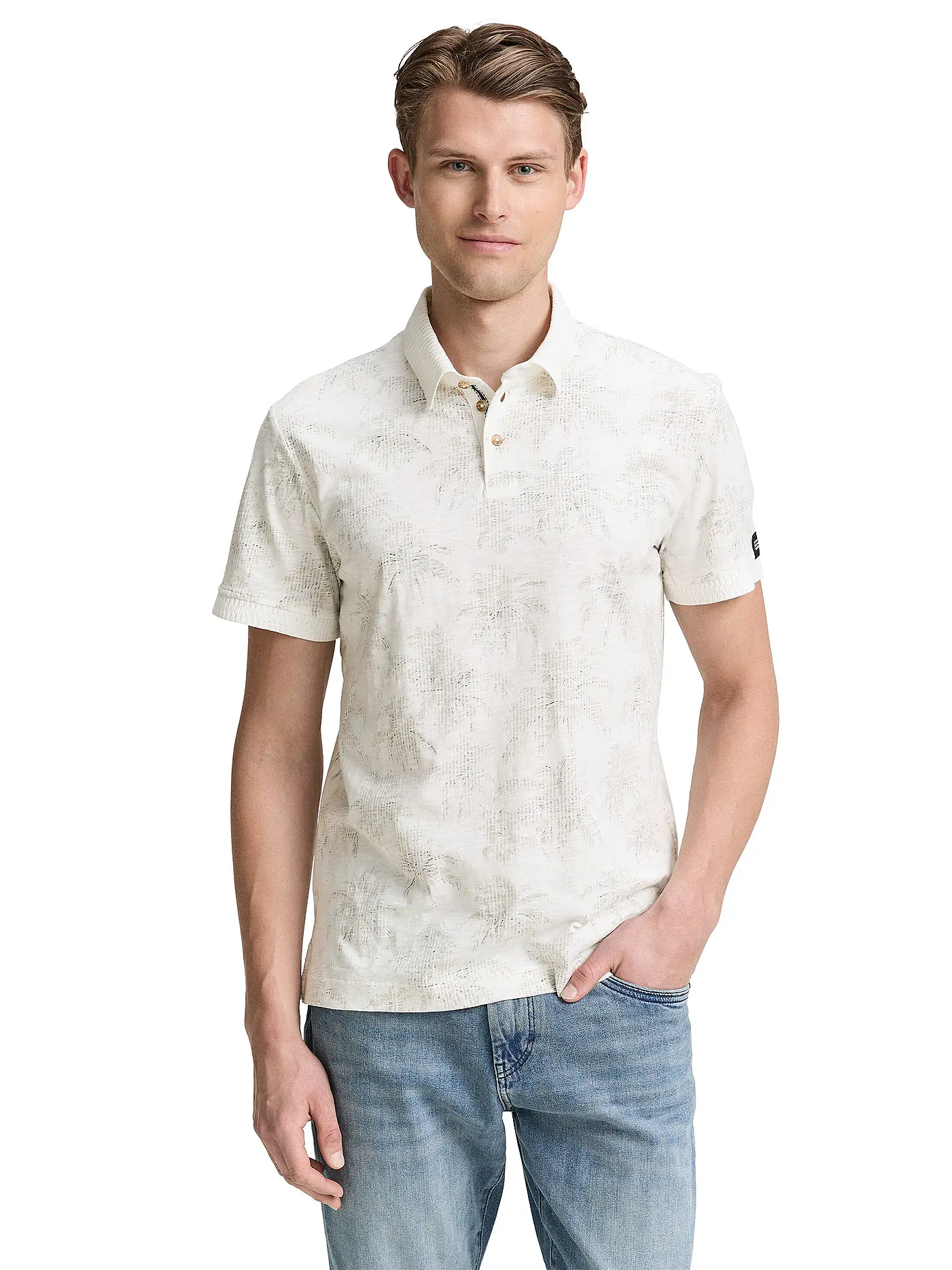 TOM TAILOR | Poloshirt | weiss