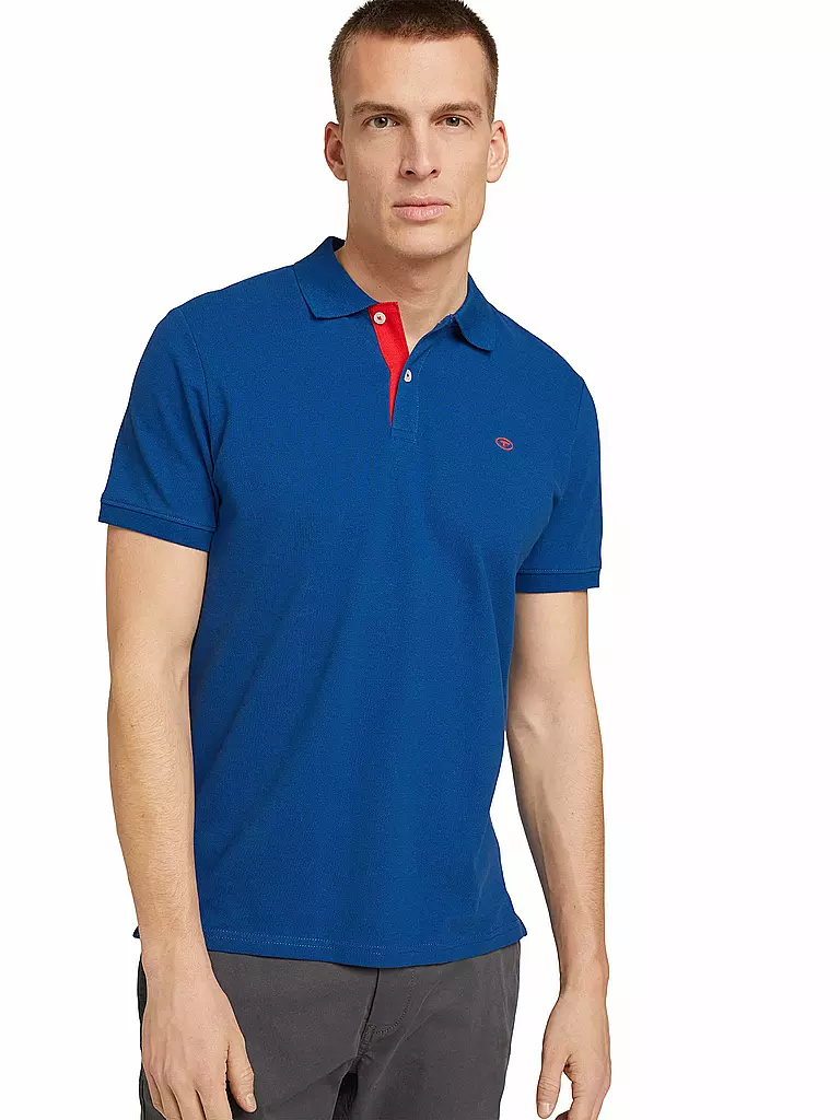 TOM TAILOR | Poloshirt | blau