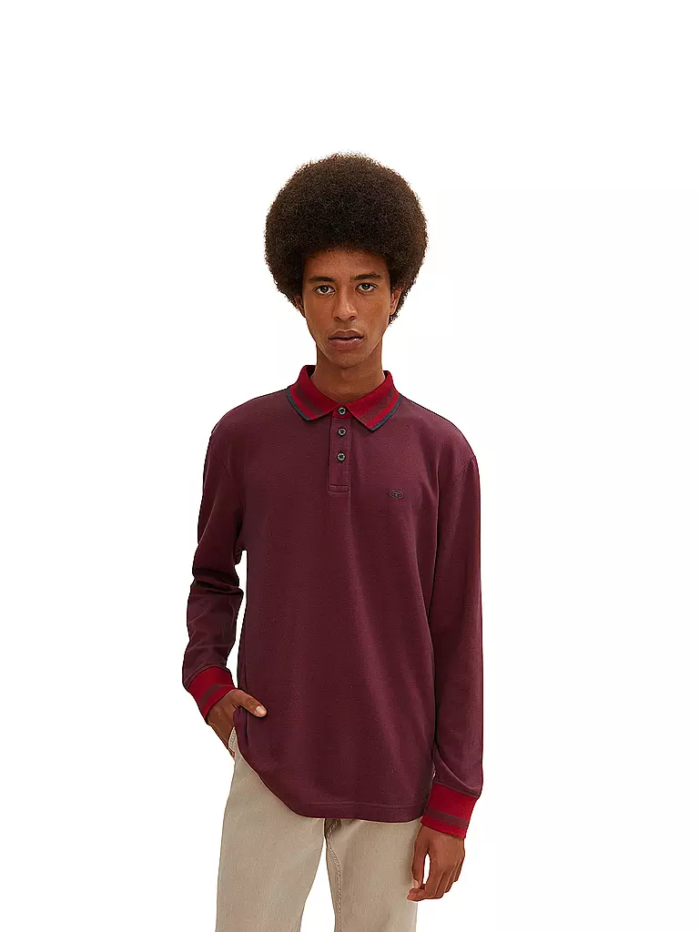 TOM TAILOR | Poloshirt | rot