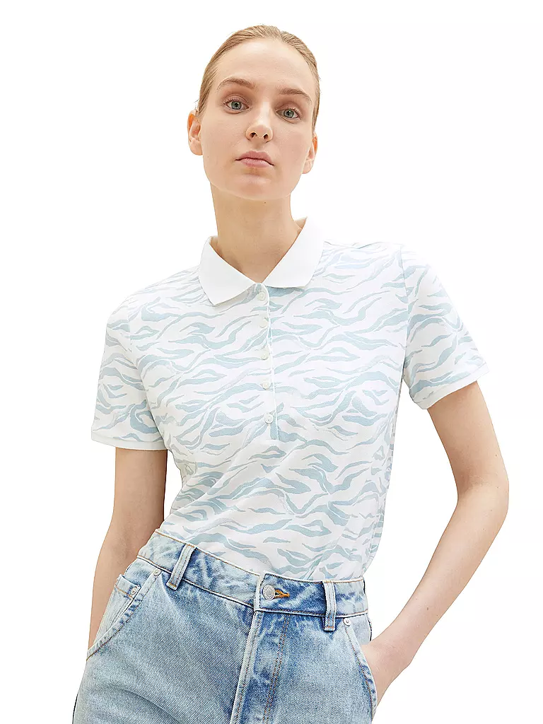 TOM TAILOR | Poloshirt | blau