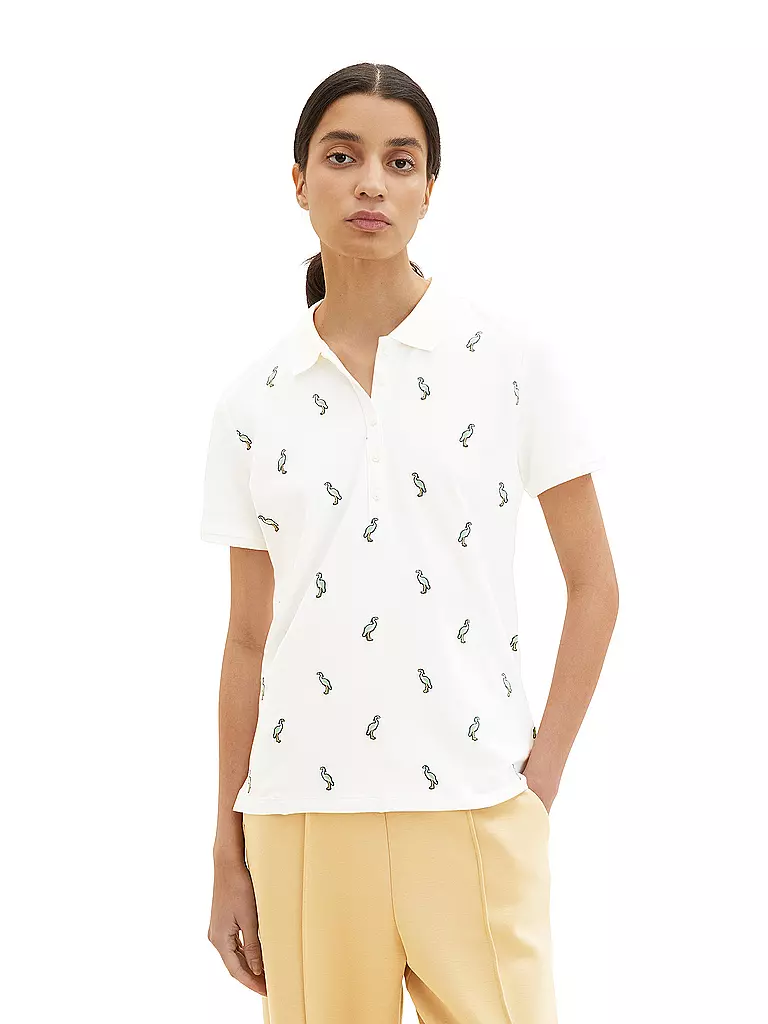 TOM TAILOR | Poloshirt | weiss