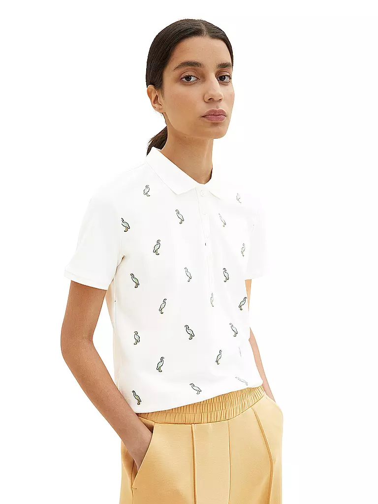 TOM TAILOR | Poloshirt | weiss