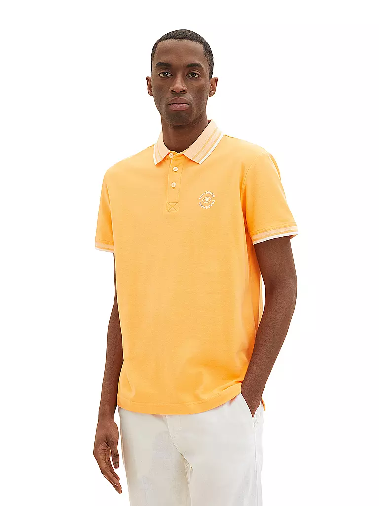 TOM TAILOR | Poloshirt | orange