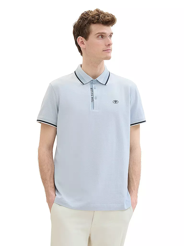 TOM TAILOR | Poloshirt | grau