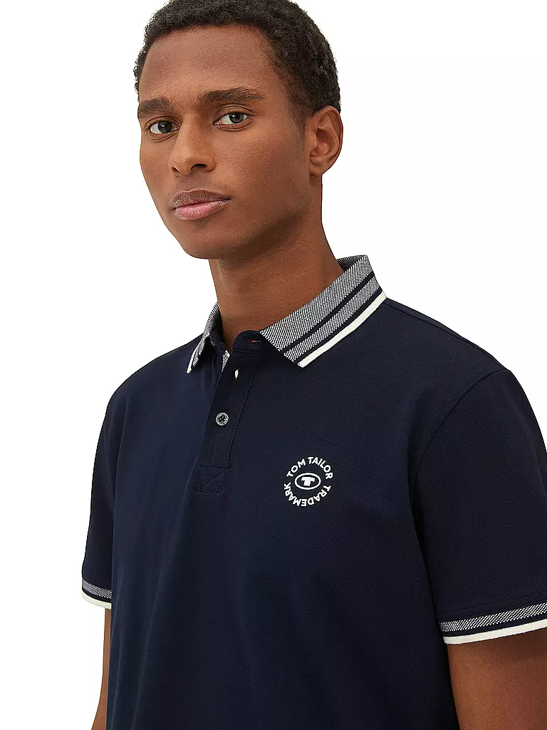 TOM TAILOR | Poloshirt | blau