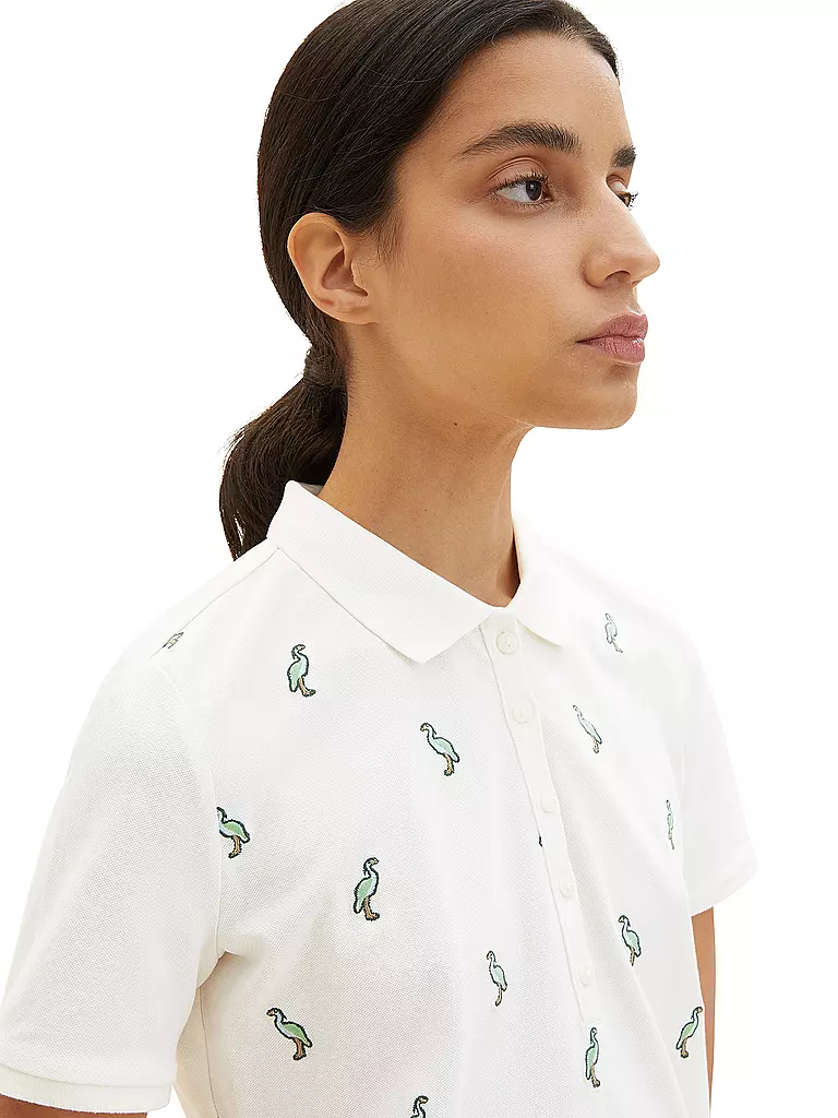 TOM TAILOR | Poloshirt | weiss