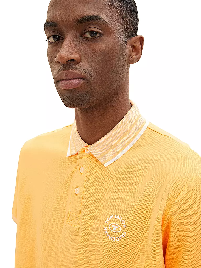 TOM TAILOR | Poloshirt | orange