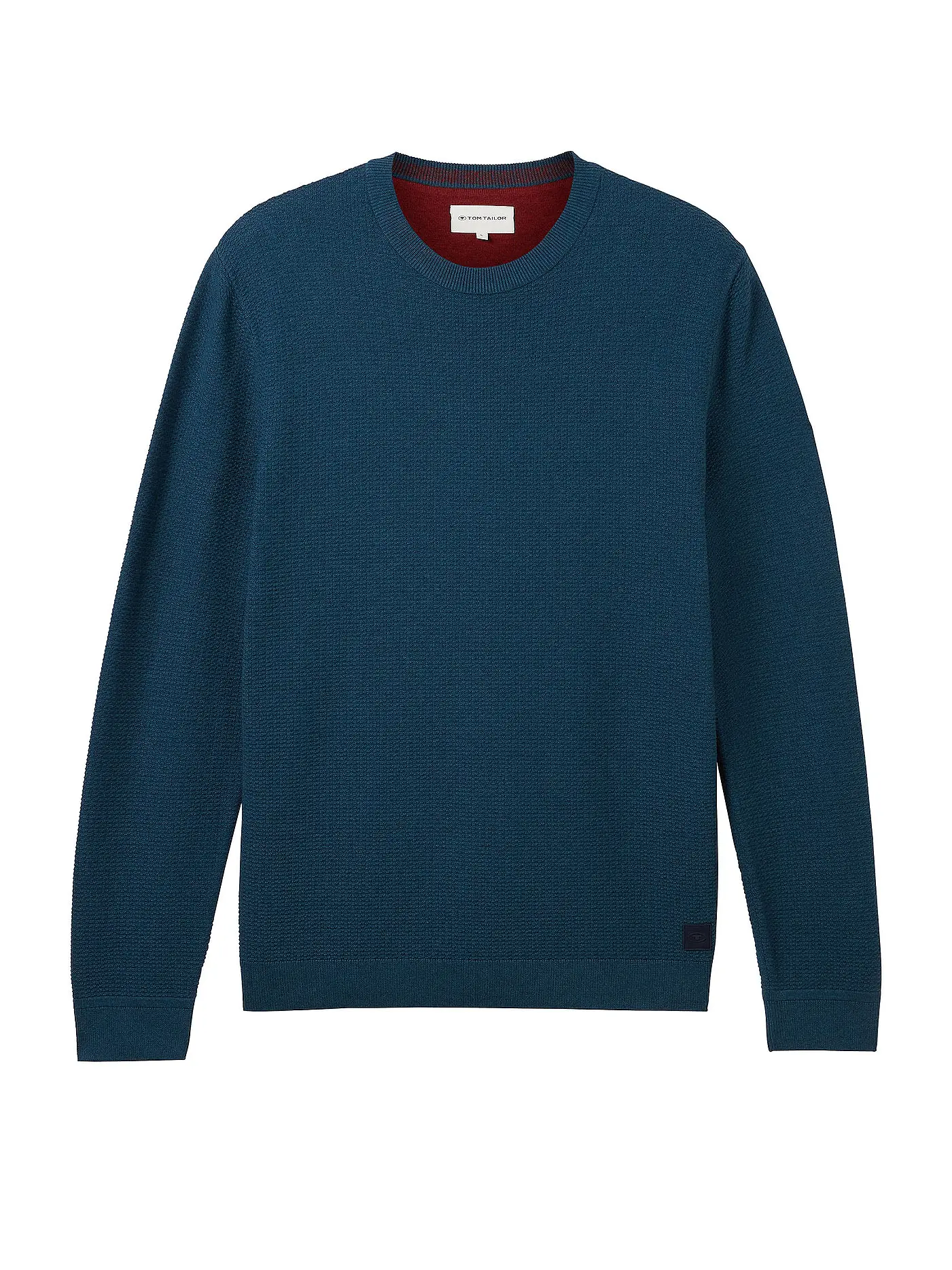 TOM TAILOR | Pullover  | petrol