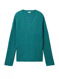 TOM TAILOR | Pullover | petrol