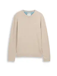 TOM TAILOR | Pullover  | Beige