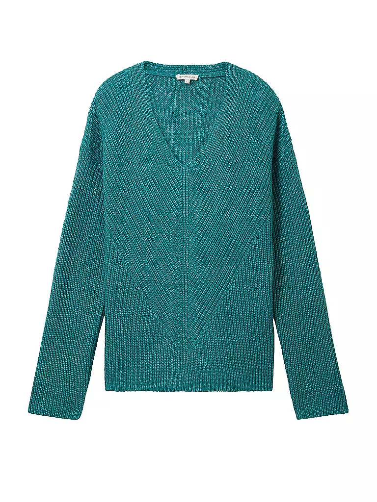 TOM TAILOR | Pullover  | Petrol