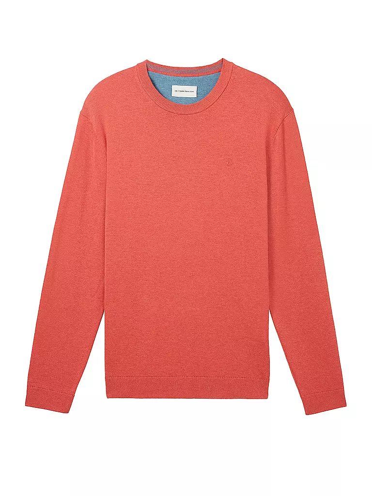 TOM TAILOR | Pullover  | Rot
