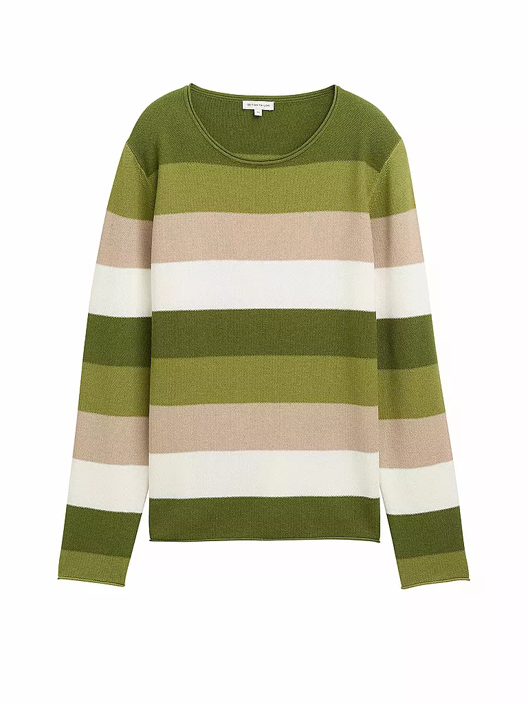 TOM TAILOR | Pullover  | grün