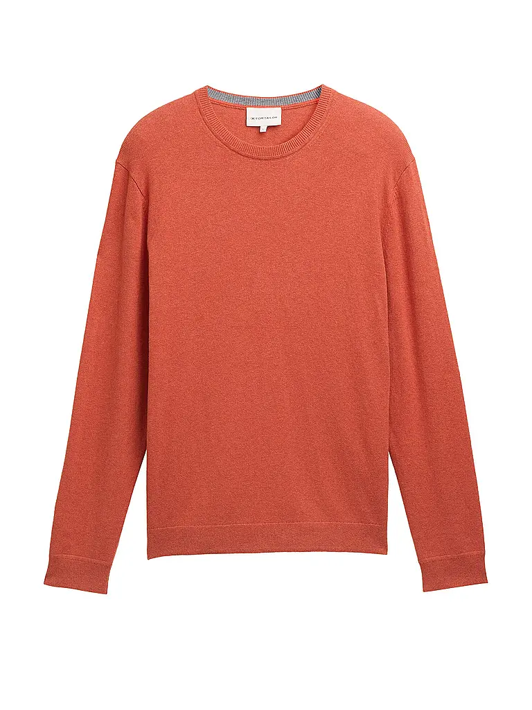 TOM TAILOR | Pullover  | orange