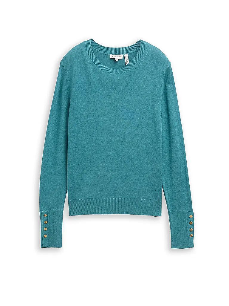 TOM TAILOR | Pullover  | Petrol