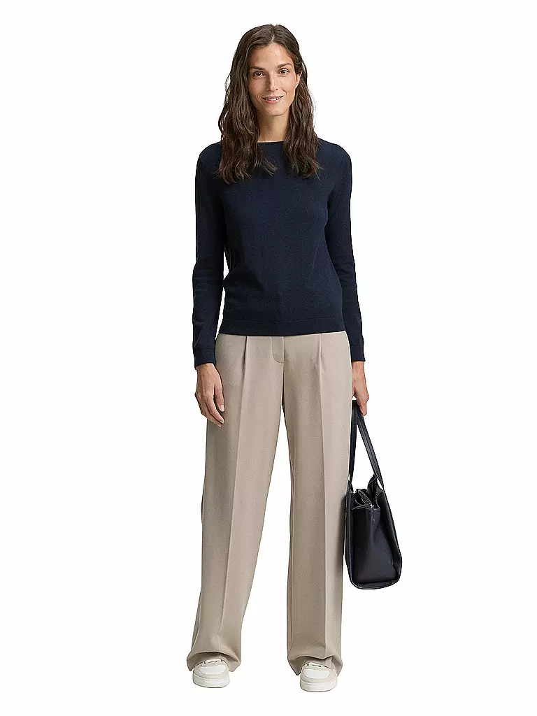 TOM TAILOR | Pullover  | dunkelblau