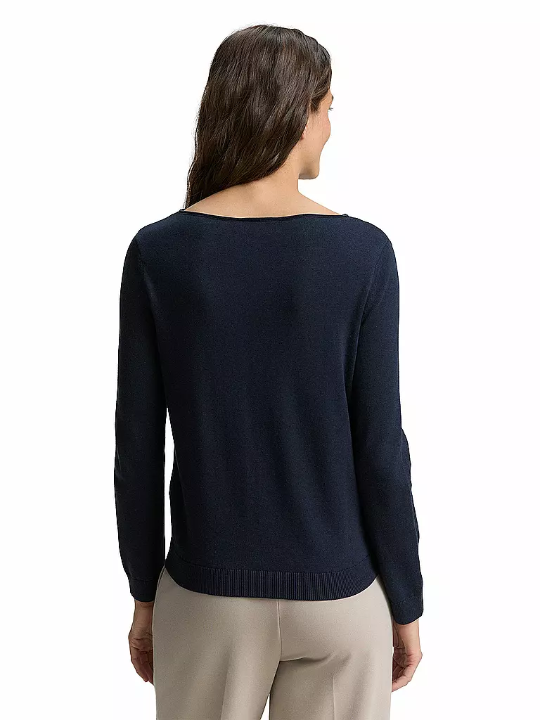 TOM TAILOR | Pullover  | dunkelblau