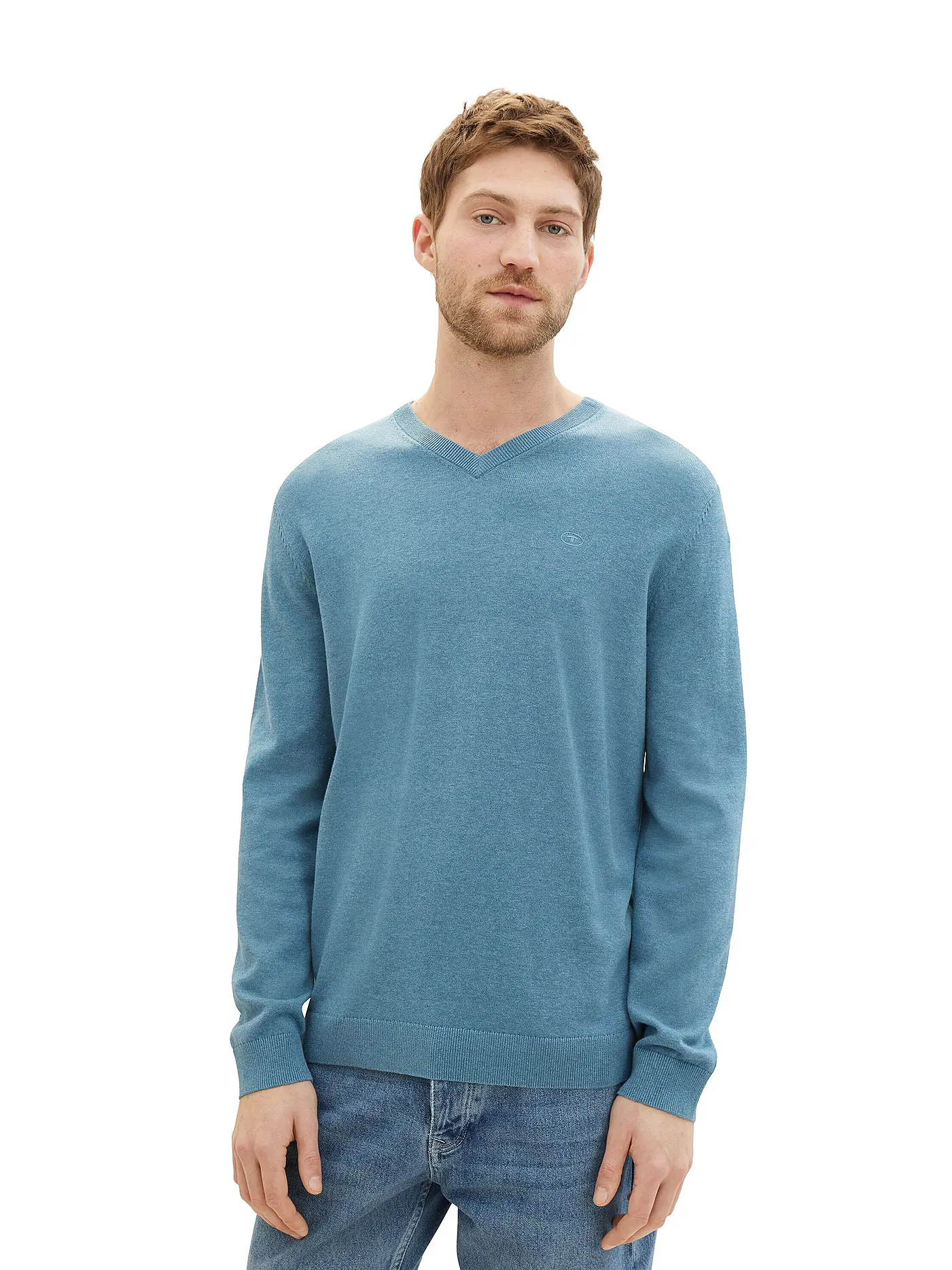 TOM TAILOR | Pullover  | hellblau