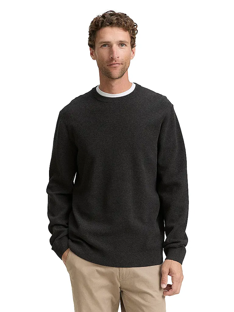 TOM TAILOR | Pullover  | grau