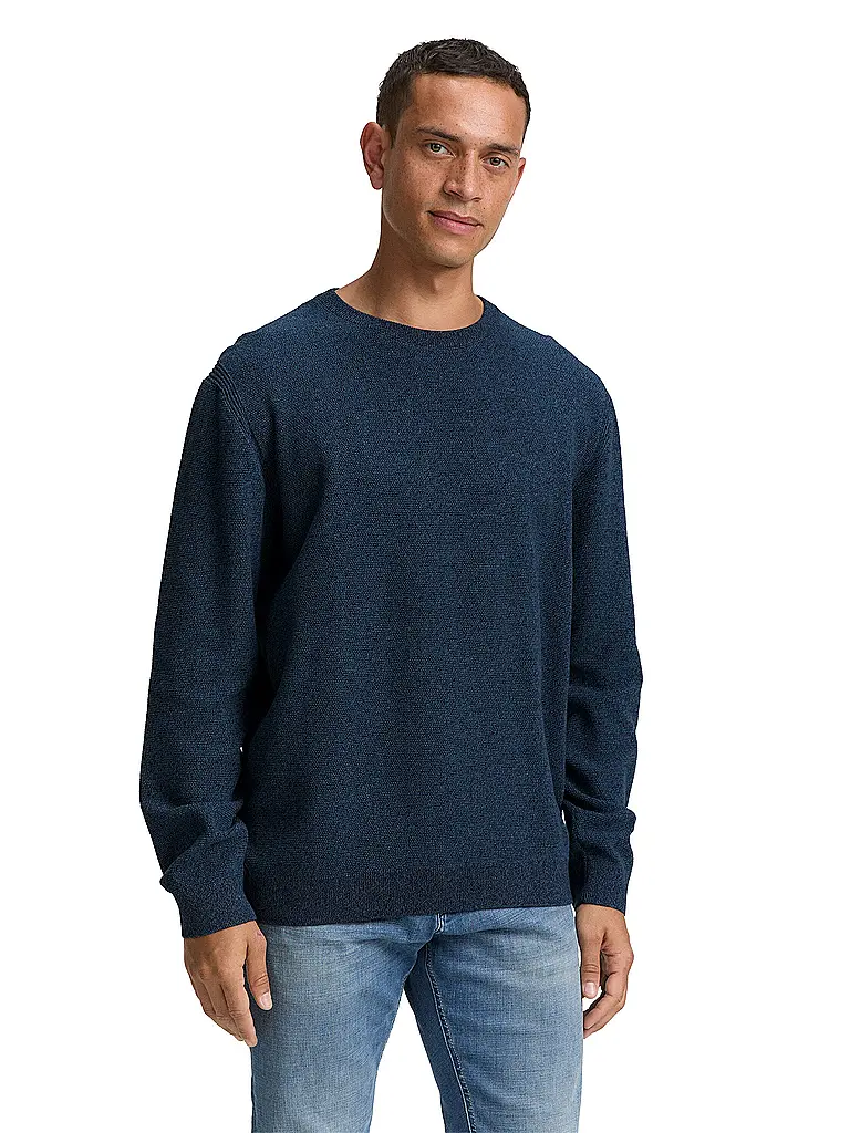 TOM TAILOR | Pullover  | dunkelblau