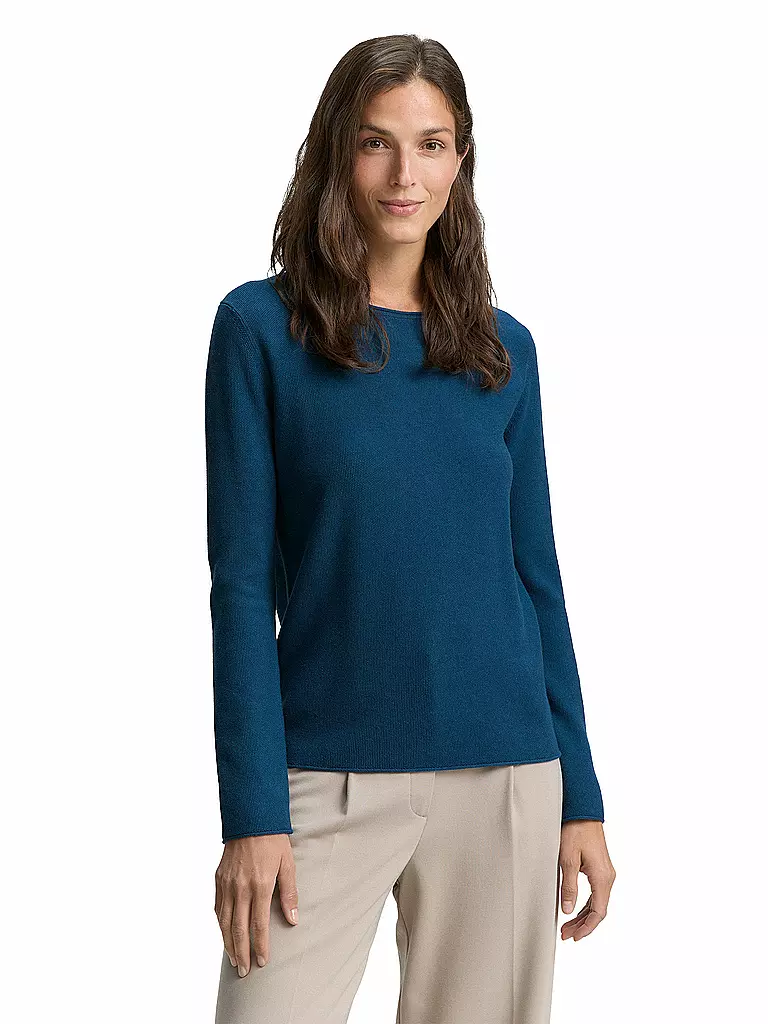 TOM TAILOR | Pullover  | petrol
