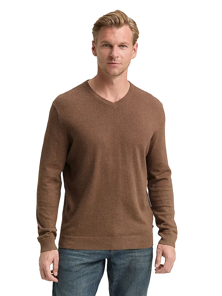 TOM TAILOR | Pullover  | braun