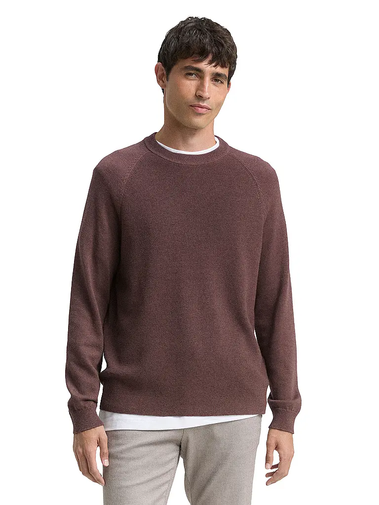 TOM TAILOR | Pullover  | Braun
