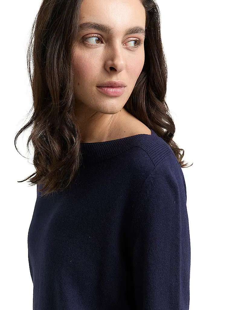 TOM TAILOR | Pullover  | dunkelblau