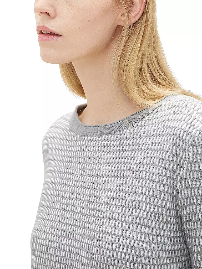 TOM TAILOR | Pullover  | Grau
