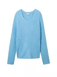 TOM TAILOR | Pullover | hellblau
