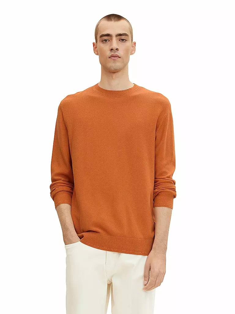 TOM TAILOR | Pullover | orange