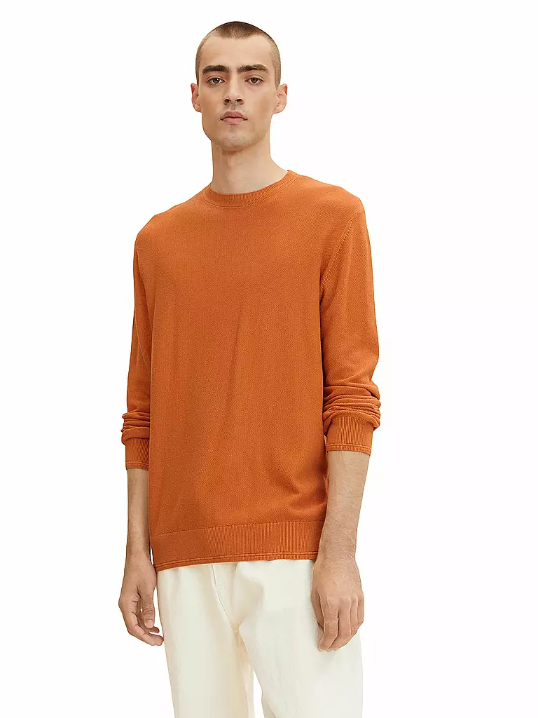 TOM TAILOR | Pullover | orange