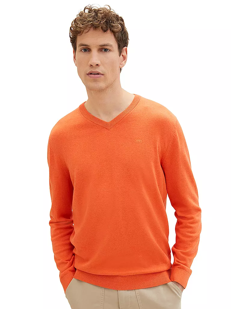 TOM TAILOR | Pullover | orange