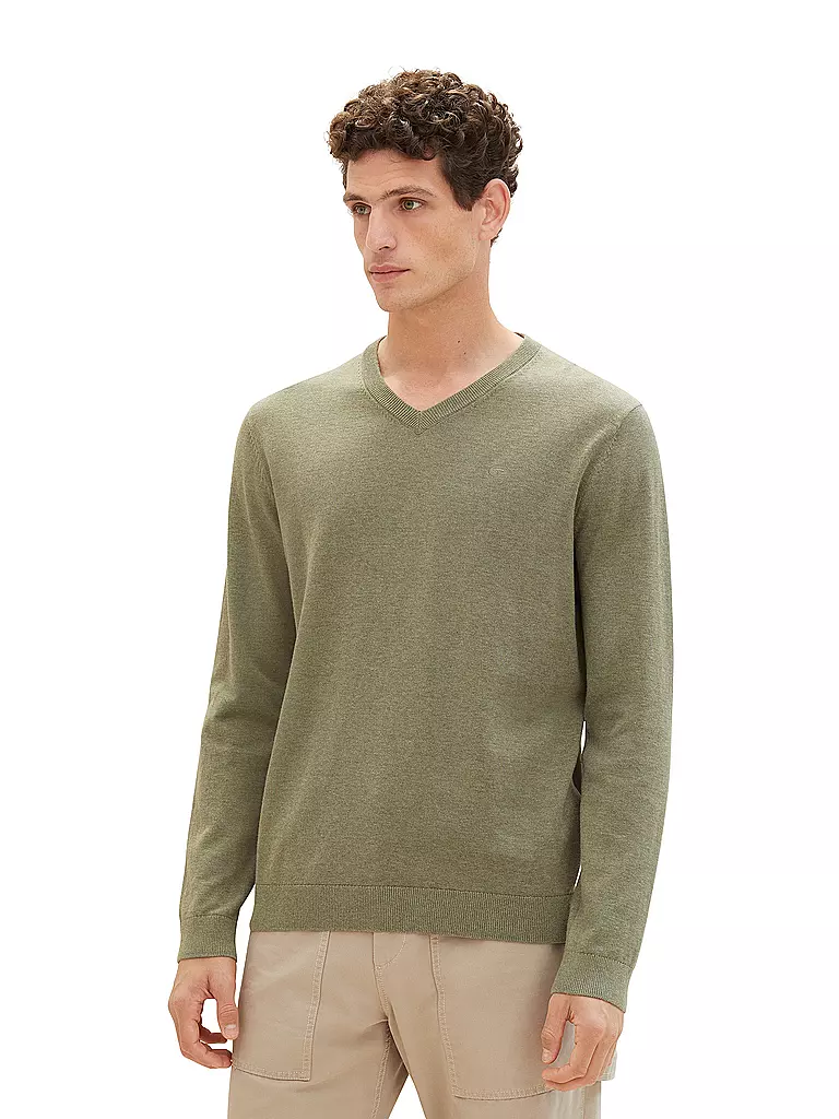 TOM TAILOR | Pullover | olive