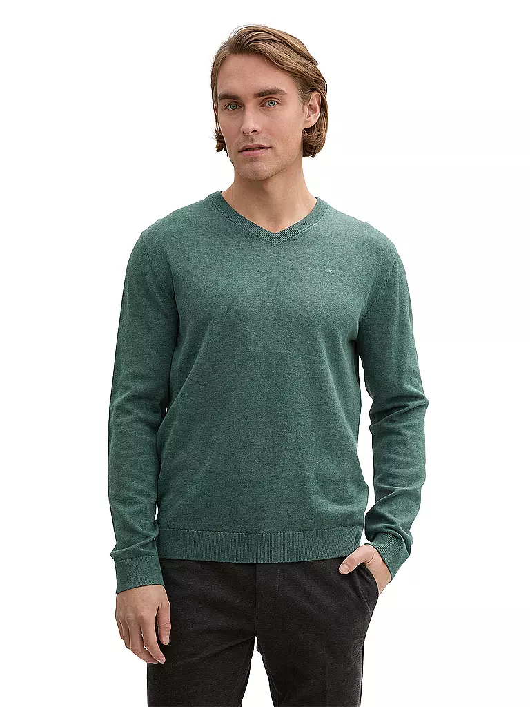 TOM TAILOR | Pullover | hellgrün