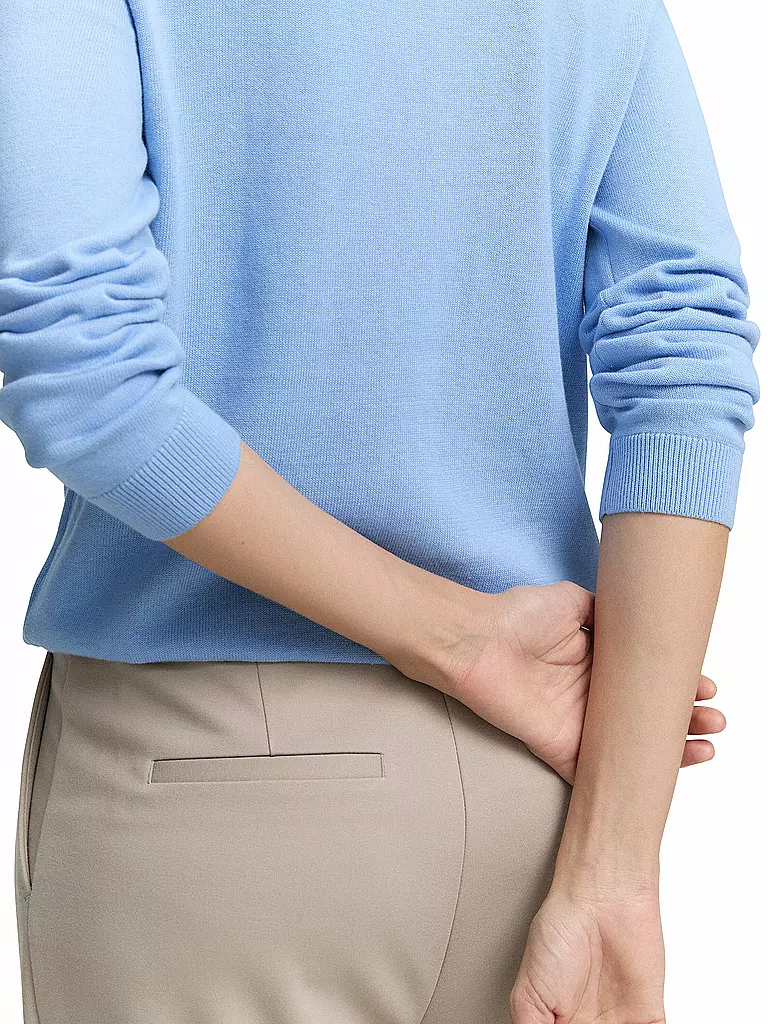 TOM TAILOR | Pullover | dunkelblau