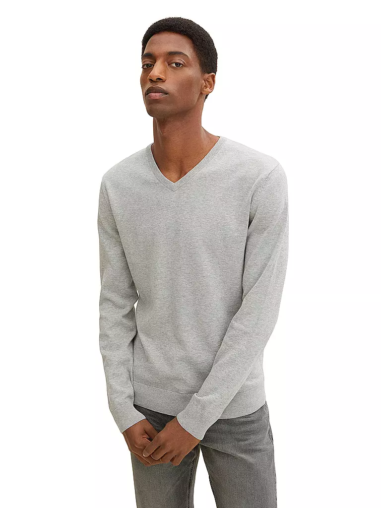 TOM TAILOR | Pullover | schwarz