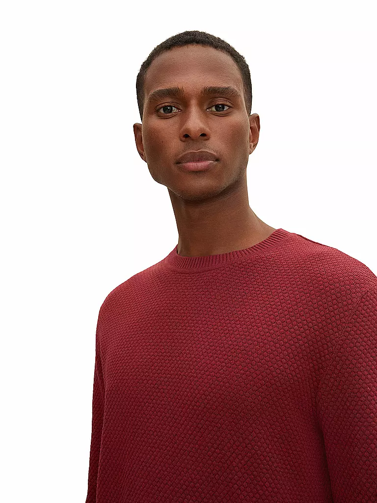 TOM TAILOR | Pullover | beere