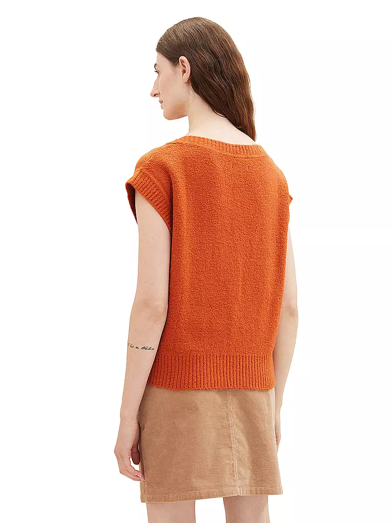 TOM TAILOR | Pullunder | orange