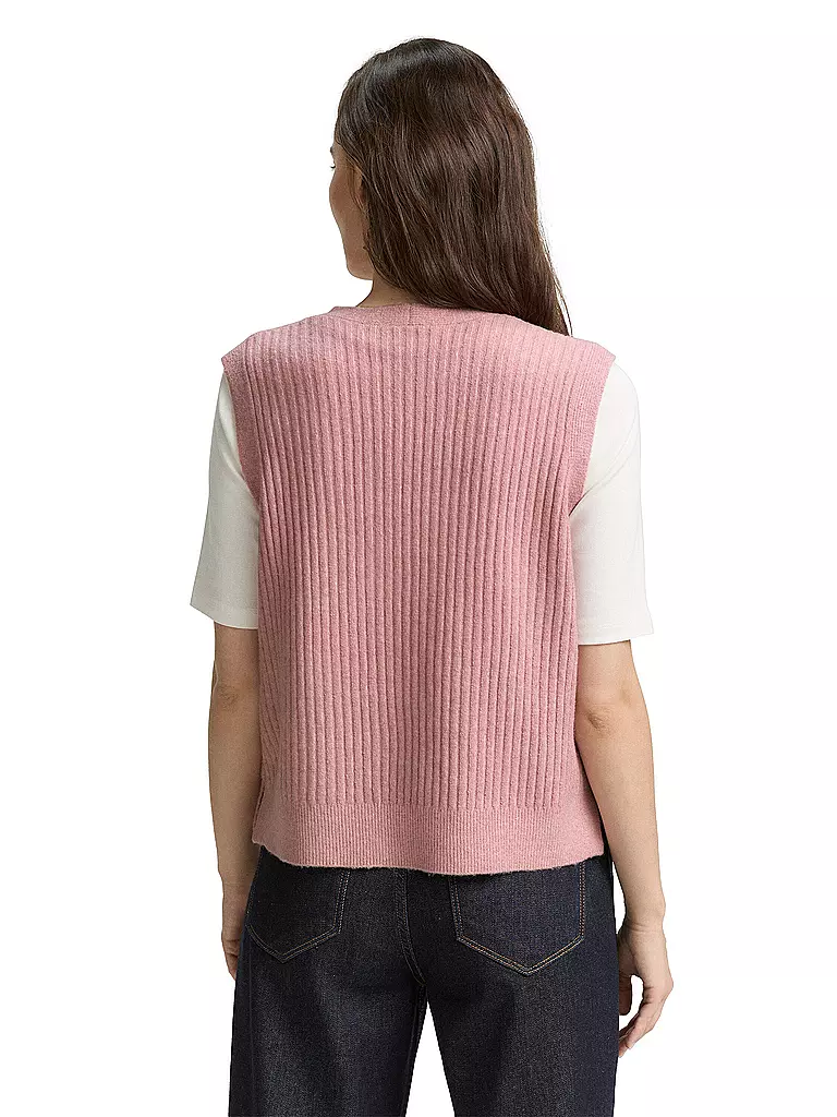 TOM TAILOR | Pullunder | rosa