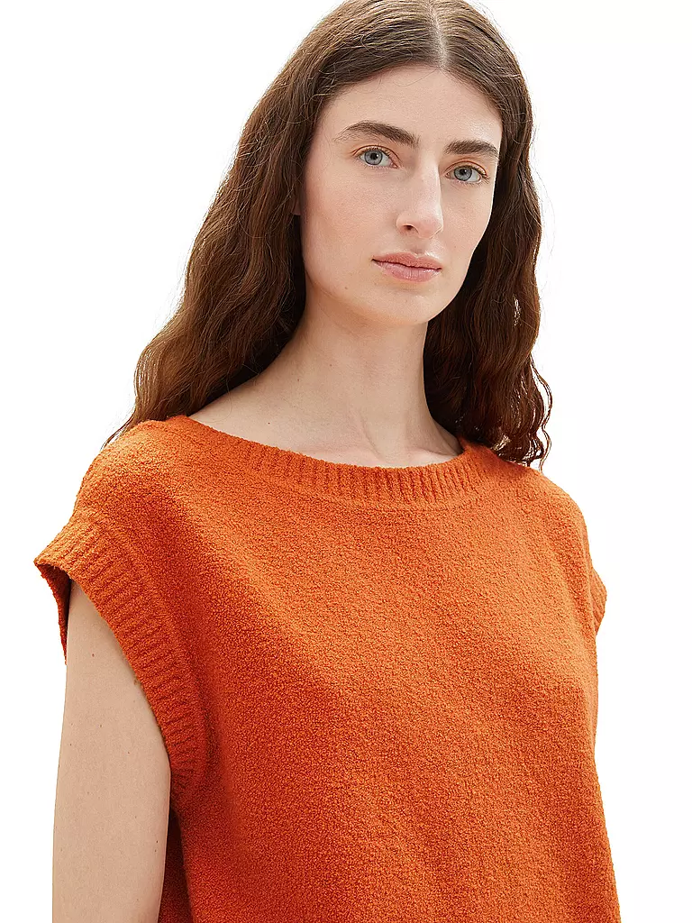 TOM TAILOR | Pullunder | orange