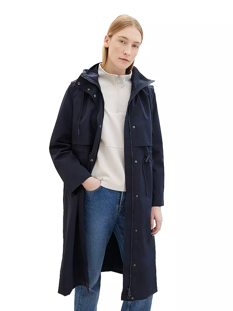 TOM TAILOR | Regenjacke  | blau