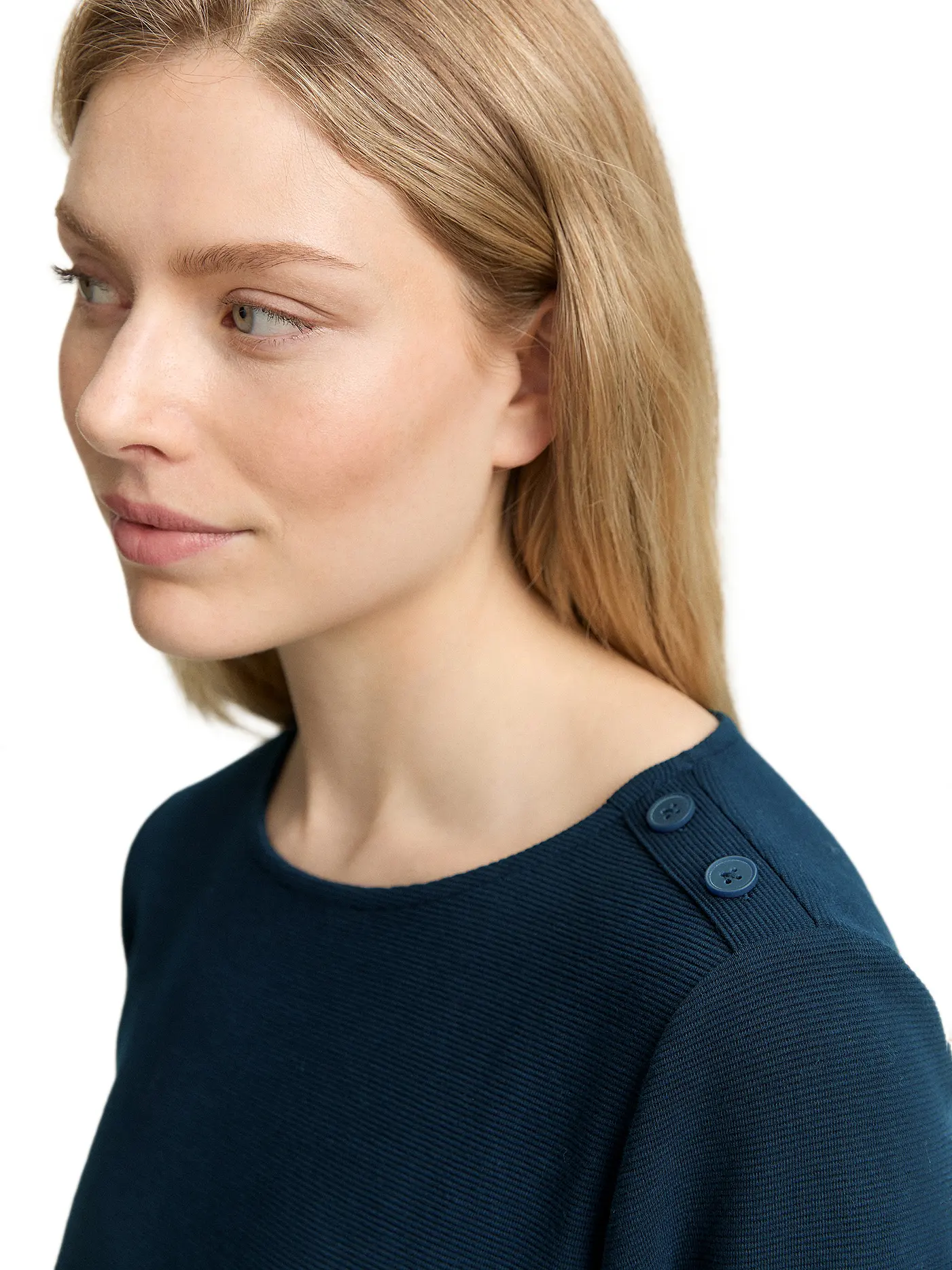 TOM TAILOR | Shirt  | dunkelblau