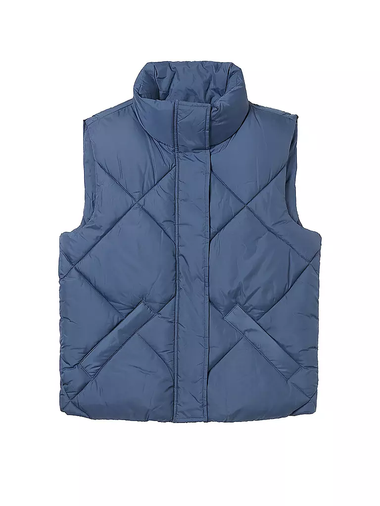 TOM TAILOR | Steppgilet  | blau