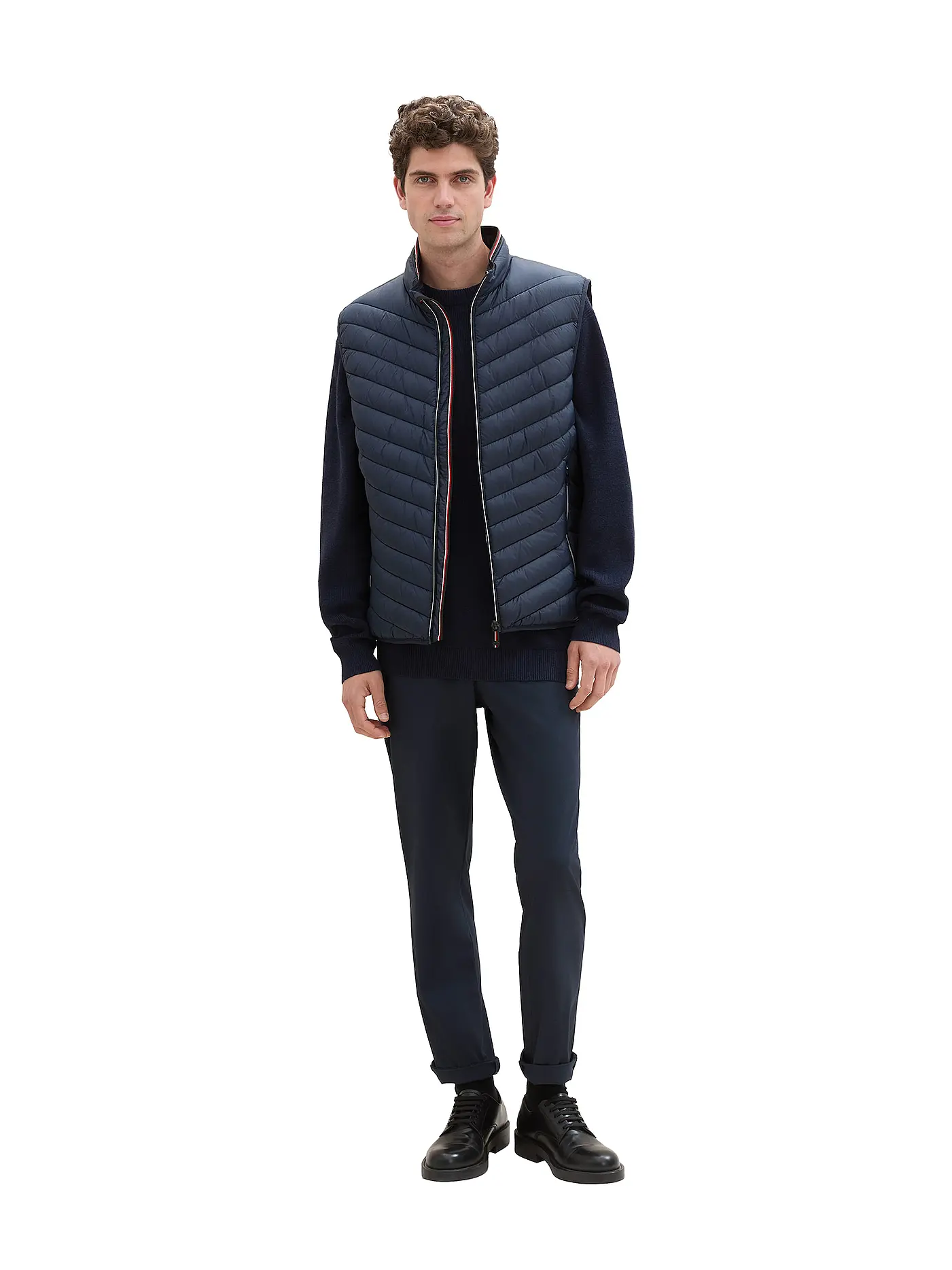TOM TAILOR | Steppgilet | dunkelblau