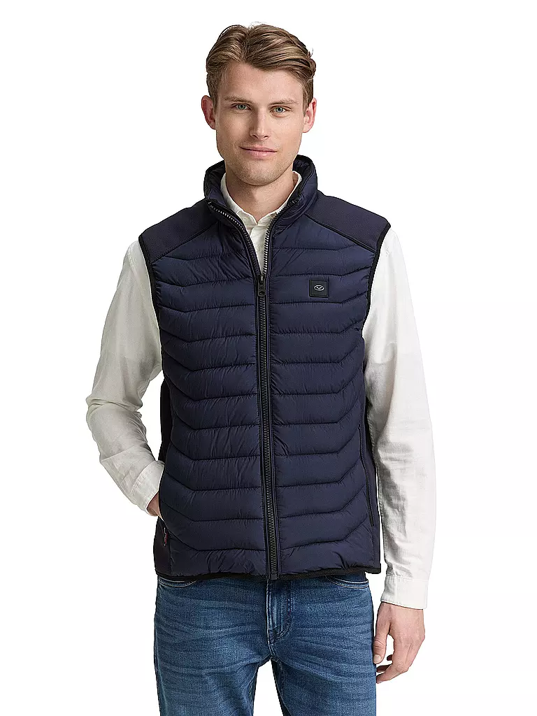 TOM TAILOR | Steppgilet | blau